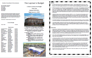 Laymans Budget